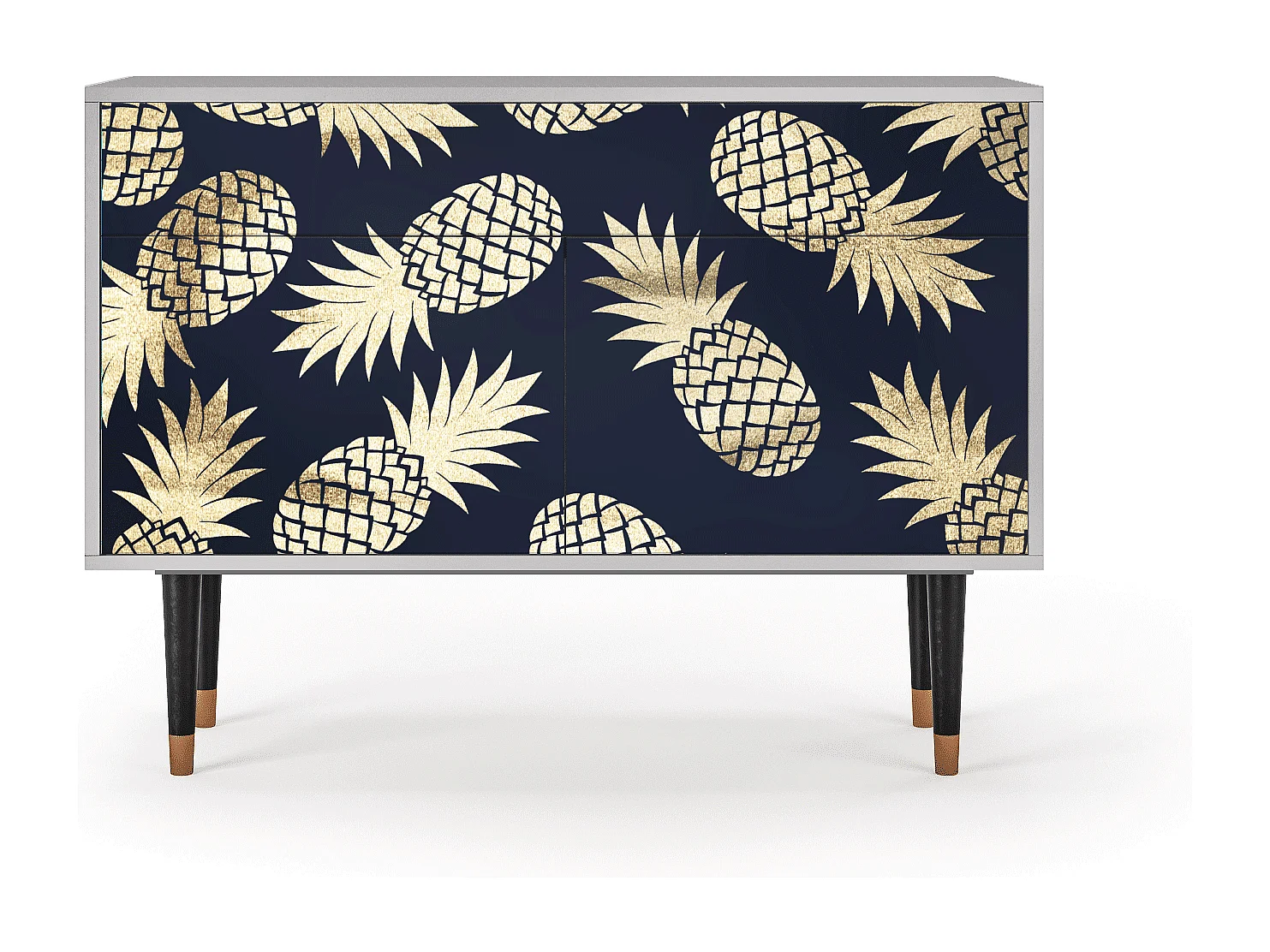 Aparador - 115x85x48 cm - BS4 - Sunny Pineaple, Cinza