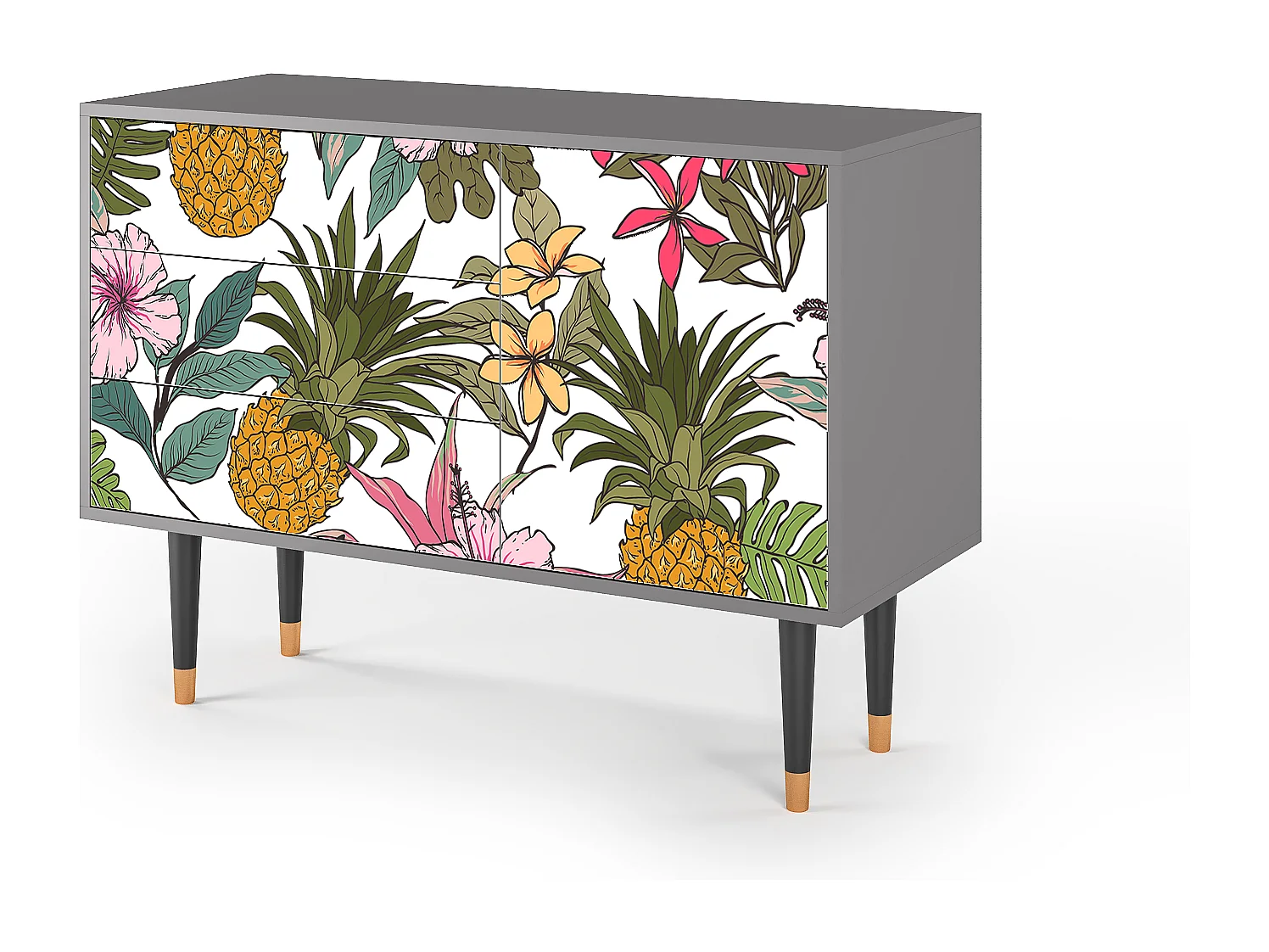Buffet - 115х84х41 cm - S3 - Estival Fruit, Gris