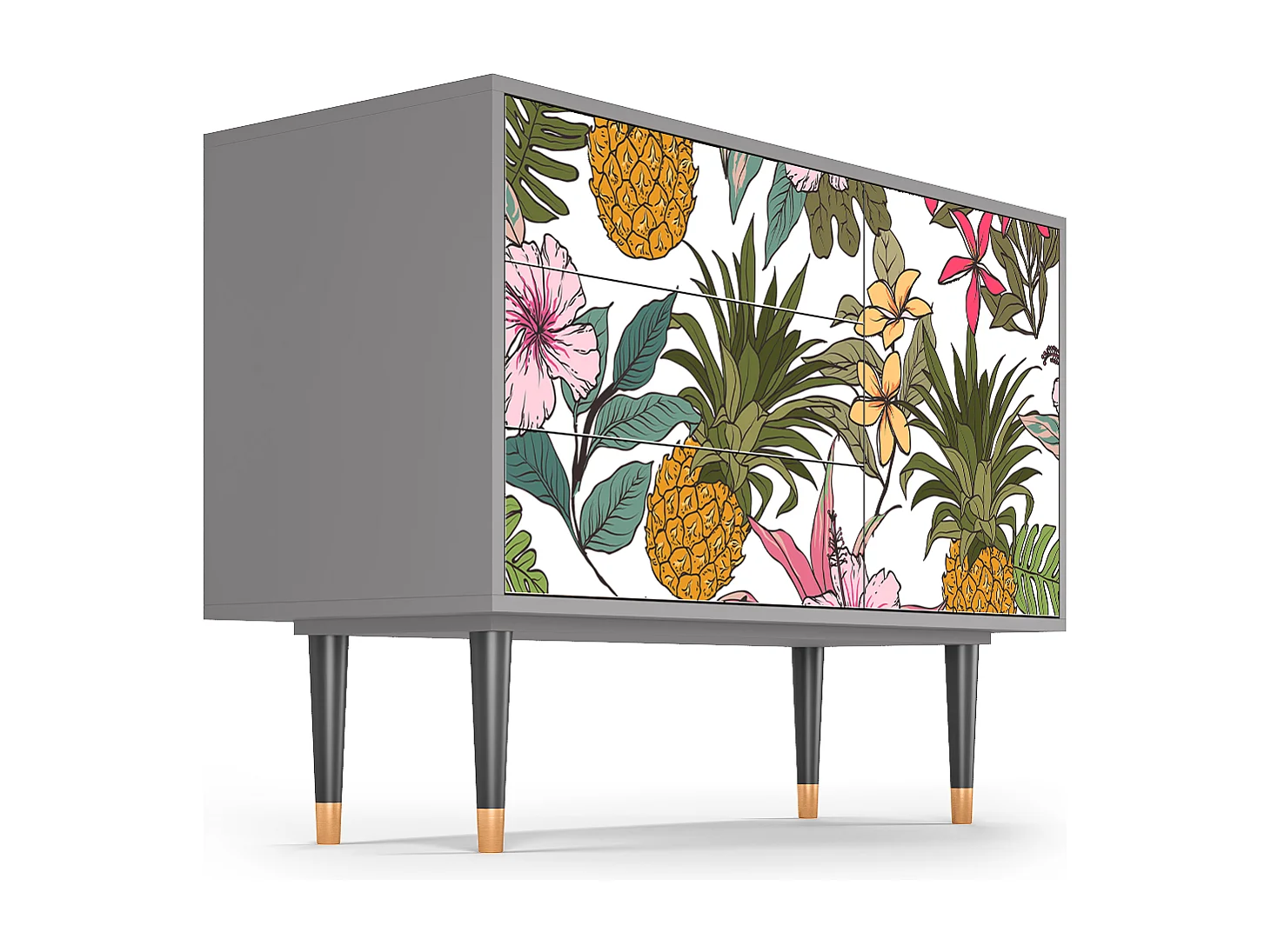 Buffet - 115х84х41 cm - S3 - Estival Fruit, Gris