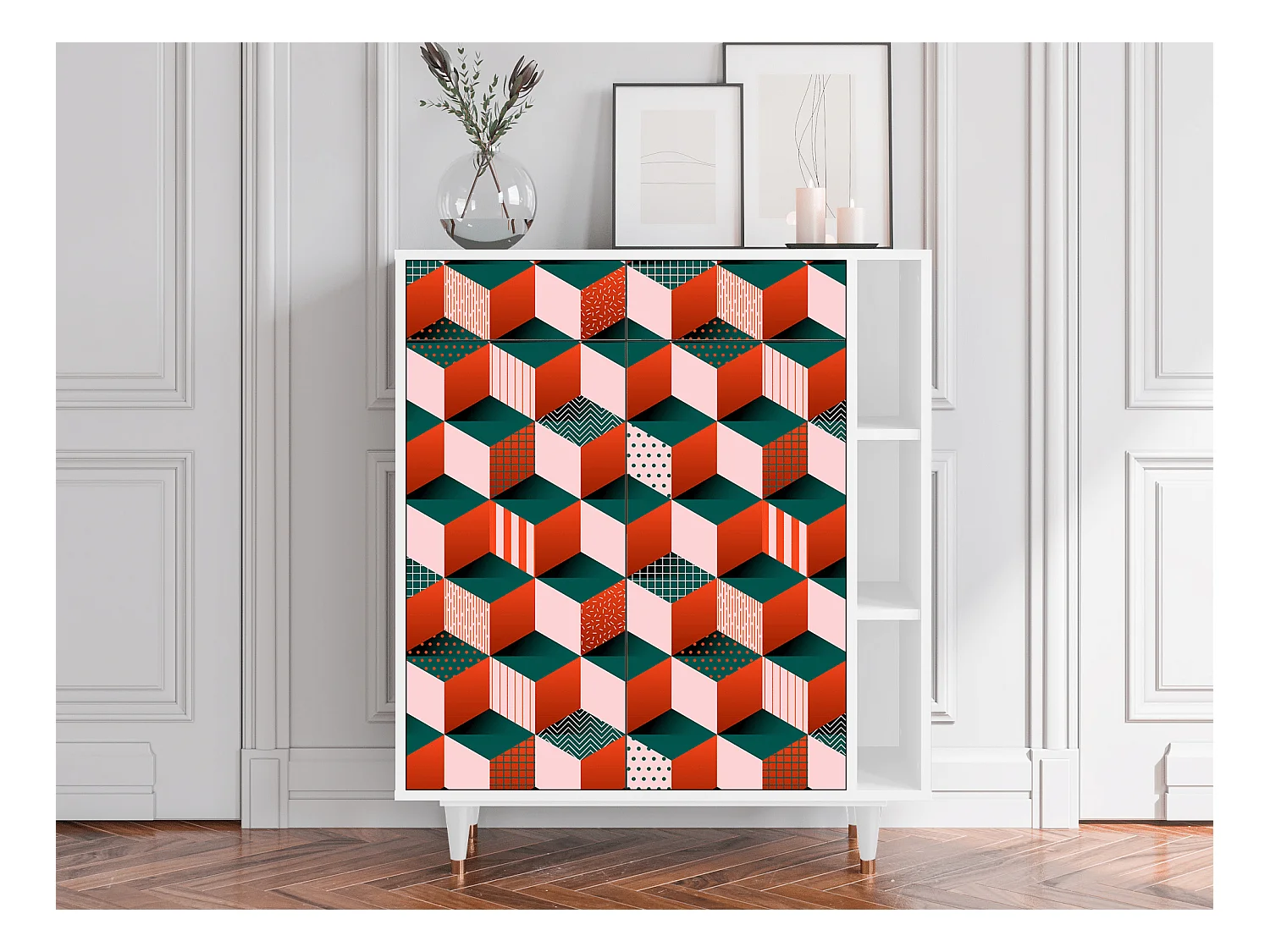 Credenza - 96х110х41 cm - BS6 - Pepsi-Cola, Bianco