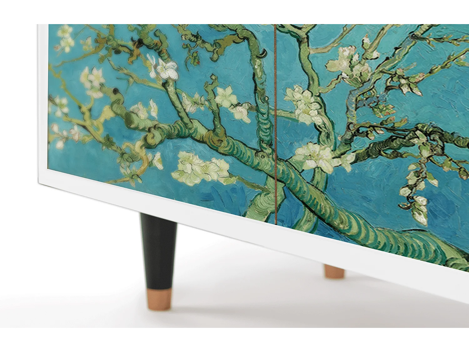 Dressoir - 94x96x48 cm - BS3 - Almond Blossom, Wit