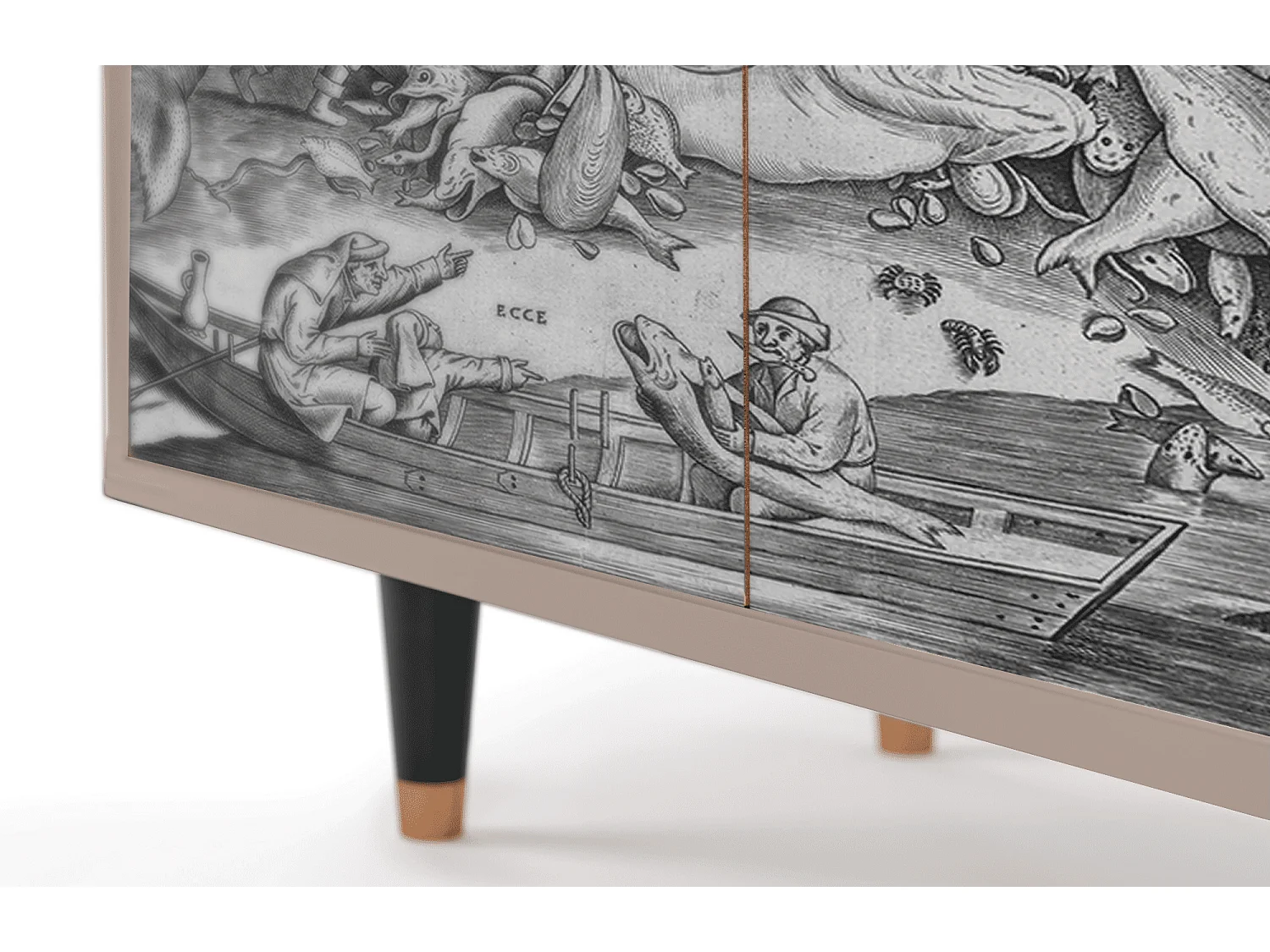 Buffet - 94x96x48 cm - BS3 - Big Fish Eat Little, Latte
