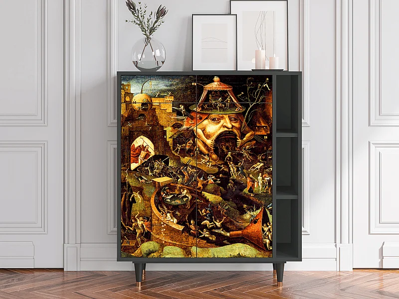 Buffet - 96х110х41 cm - BS6 - Christ in Limbo, Anthracite