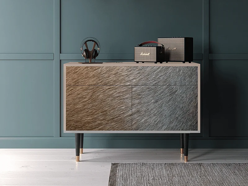 Buffet - 115x85x48 cm - BS4 - Peanut Hair, Latte