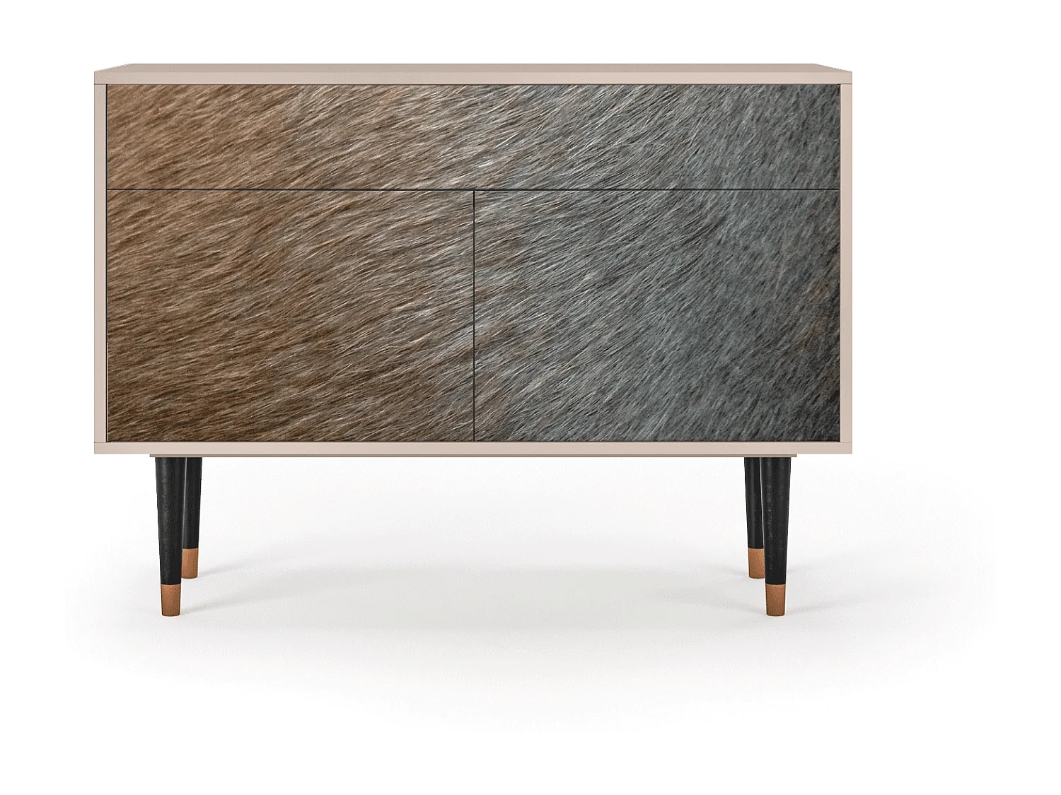 Sideboard - 115x85x48 cm - BS4 - Peanut Hair, Latte
