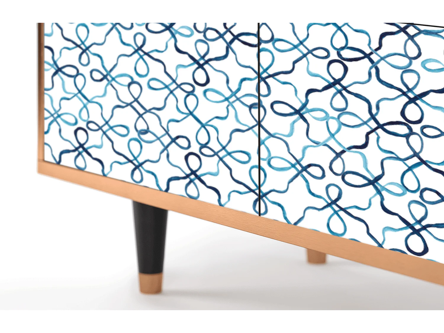 Dressoir - 94x96x48 cm - BS3 - Marine Strings, Walnoot