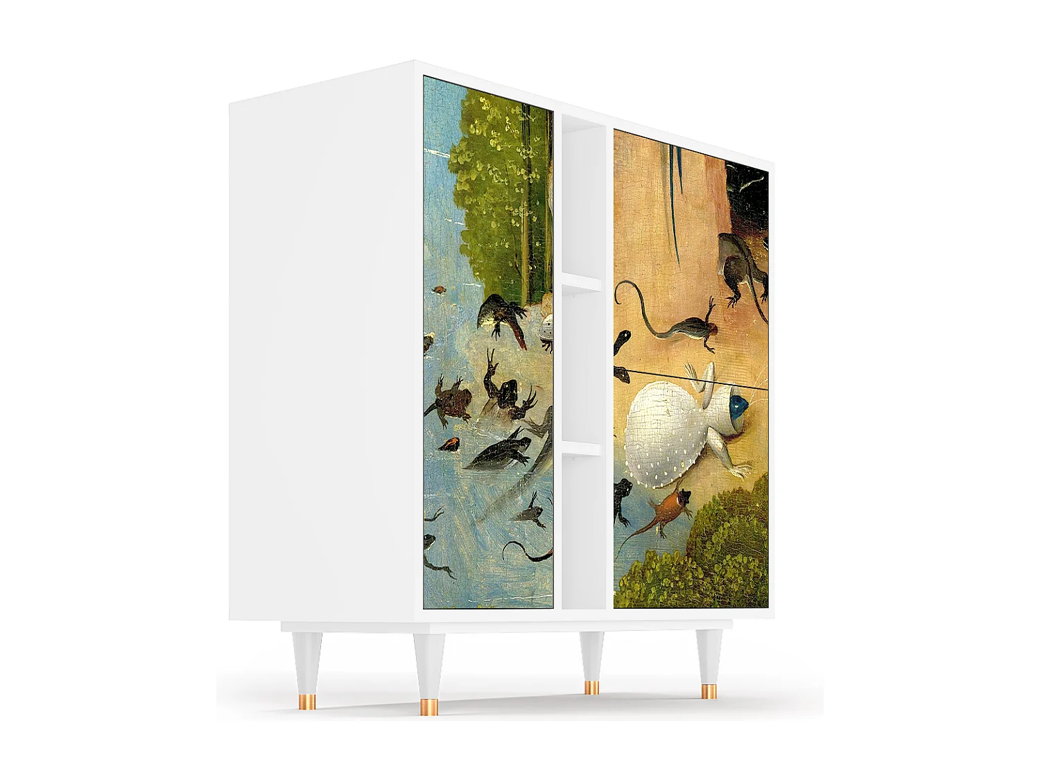 Aparador - 94х96х41 cm - BS5 - The Garden by Bosch, Branco