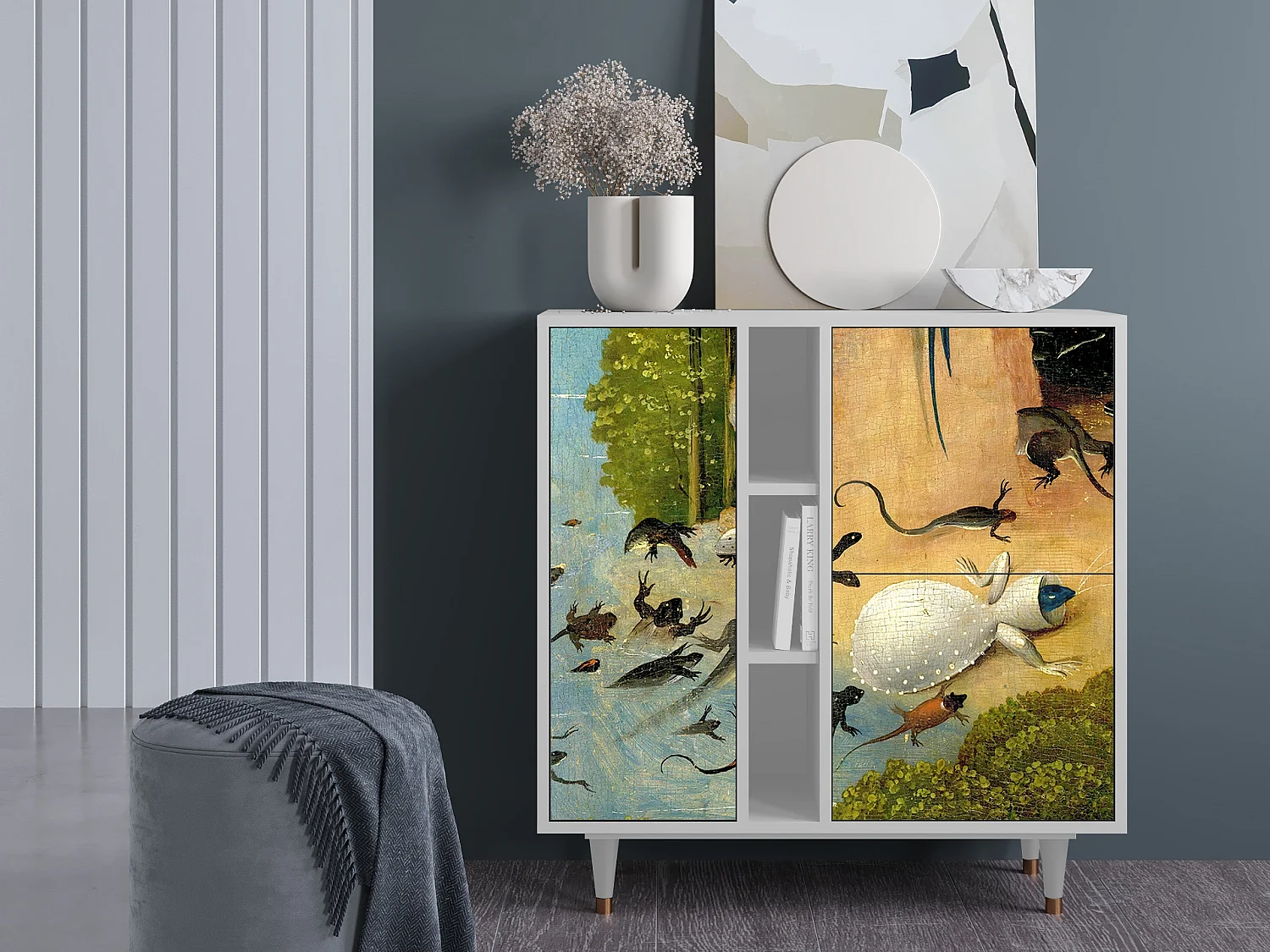 Kredens - 94х96х41 cm - BS5 - The Garden by Bosch, Biały