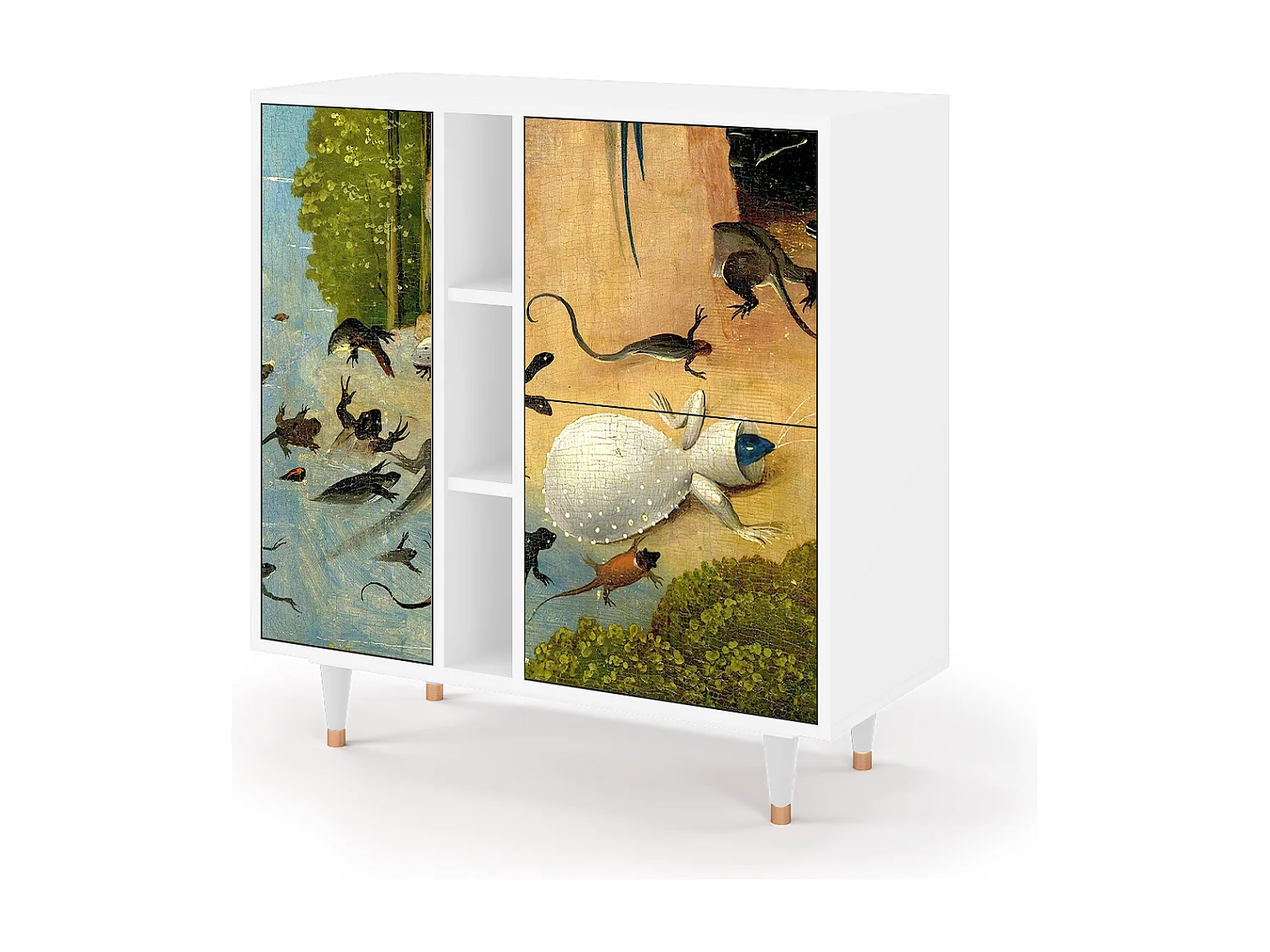 Kredens - 94х96х41 cm - BS5 - The Garden by Bosch, Biały