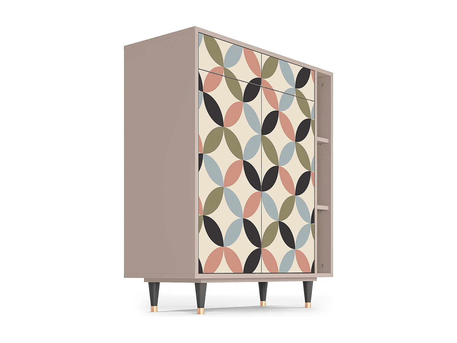 Buffet - 96х110х41 cm - BS6 - Butterfly Effect, Latte