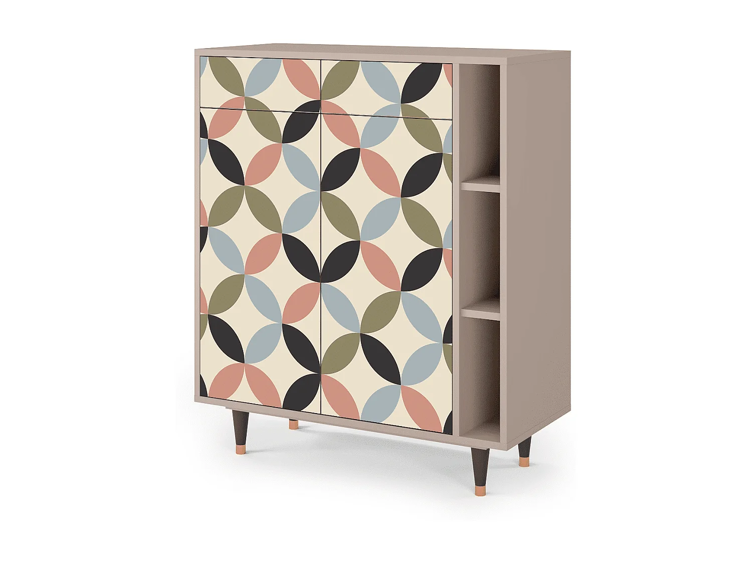 Dressoir - 96х110х41 cm - BS6 - Butterfly Effect, Latte