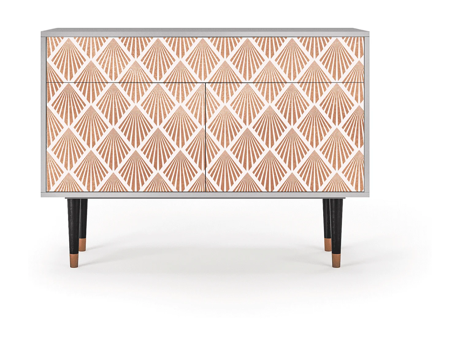 Buffet - 115x85x48 cm - BS4 - Pastel Sunrise, Gris