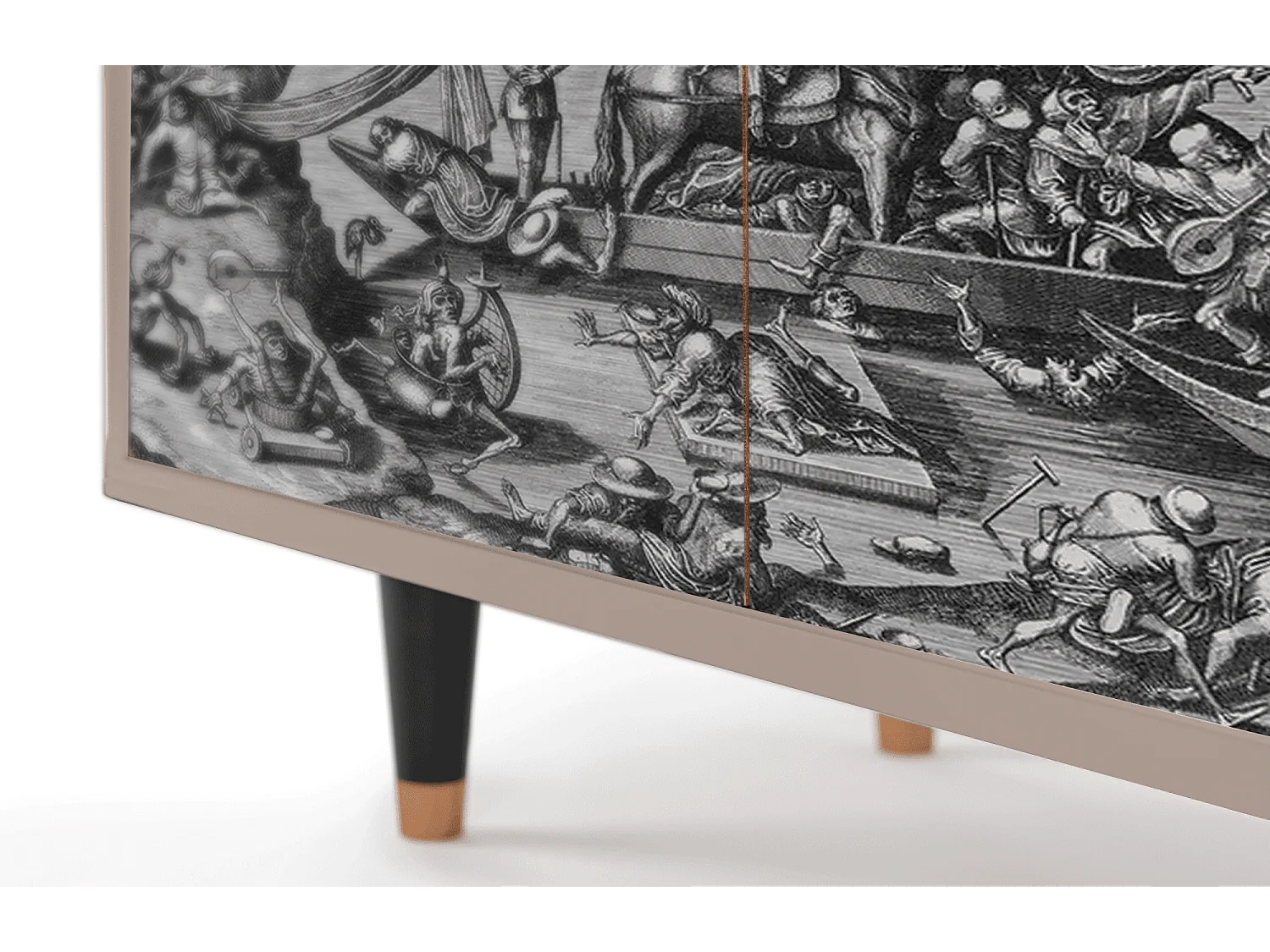 Kredens - 94x96x48 cm - BS3 - Saint Martin, Latte