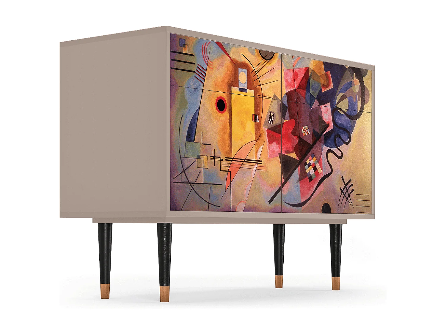 Sideboard - 115x85x48 cm - BS4 - Modern Art, Latte