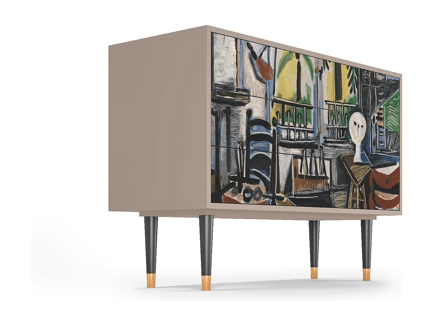 Aparador - 115х84х41 cm - S3 - The Studio , Latte