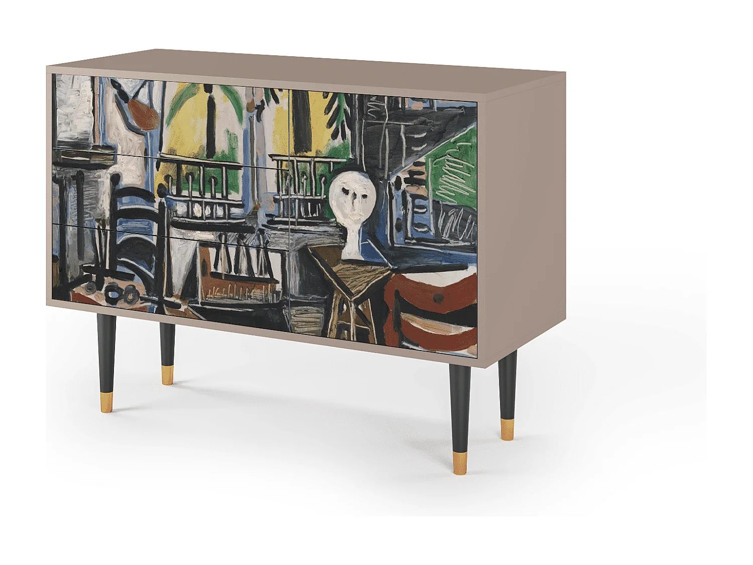 Kredens - 115х84х41 cm - S3 - The Studio , Latte