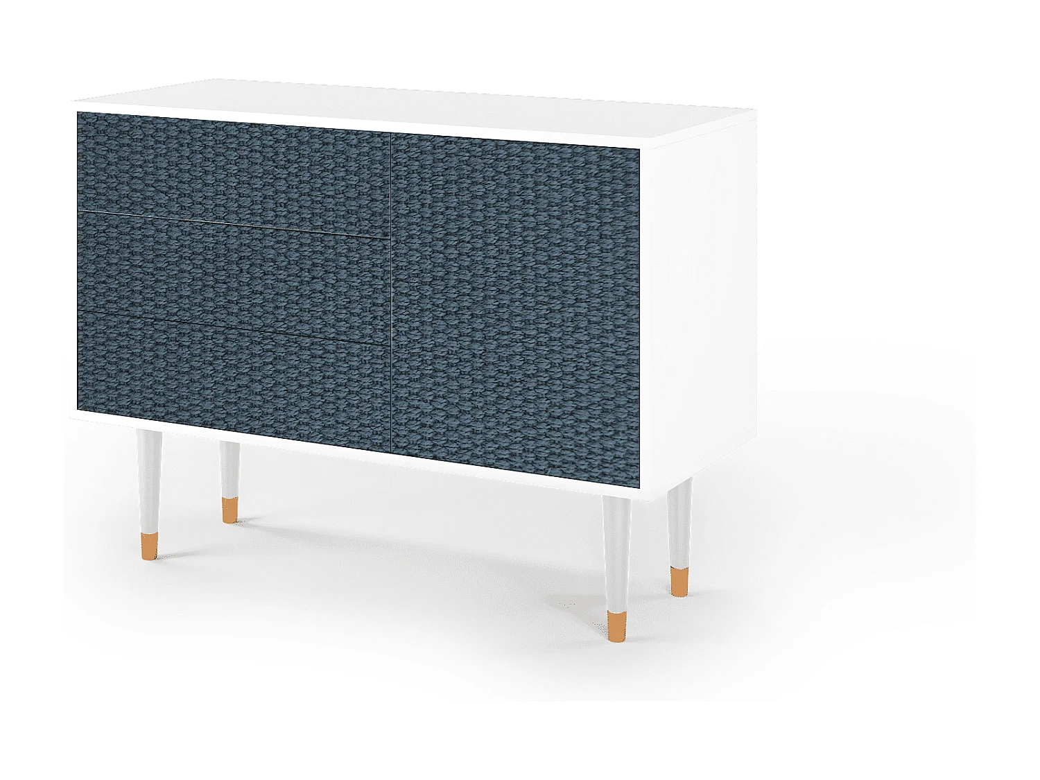 Buffet - 115х84х41 cm - S3 - Knitted Pattern, Blanc