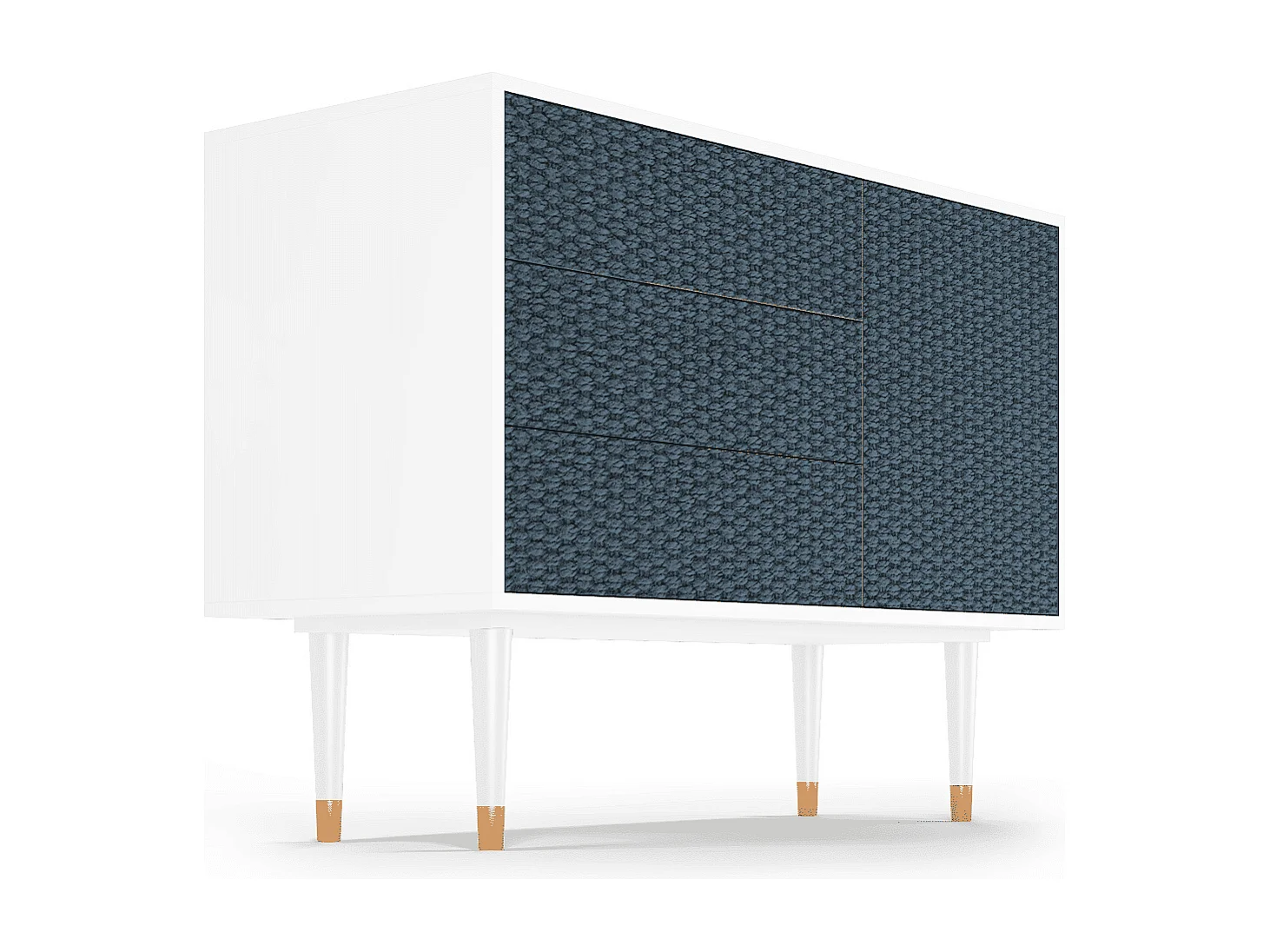 Buffet - 115х84х41 cm - S3 - Knitted Pattern, Blanc