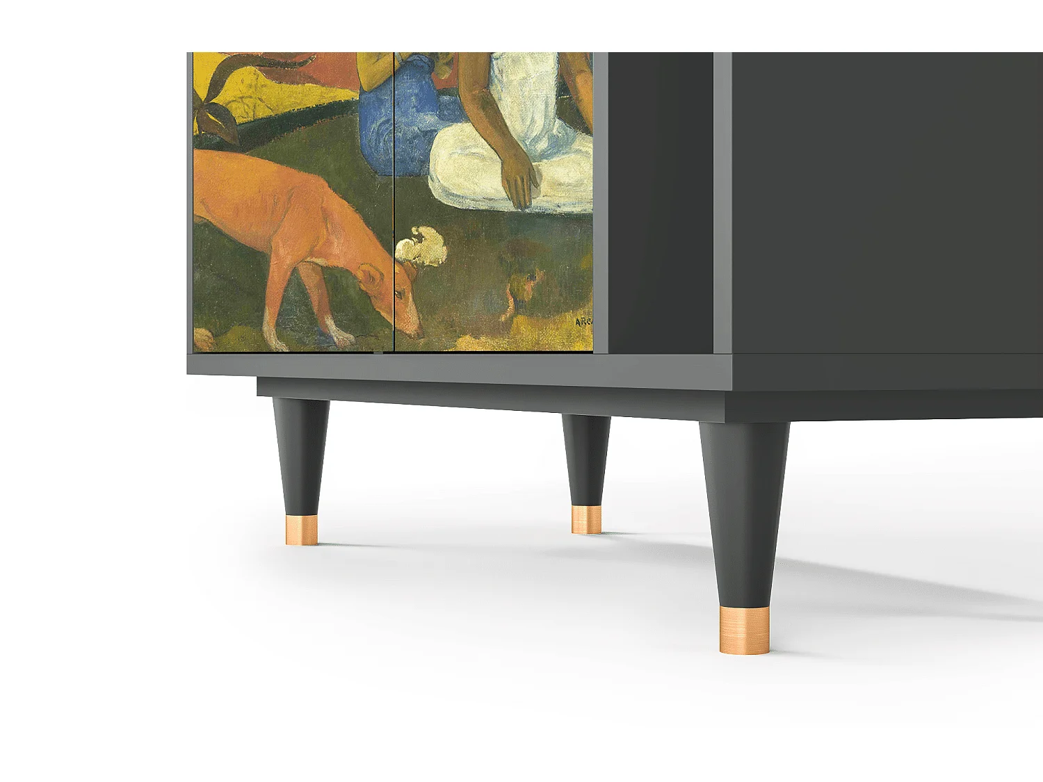 Kredens - 96х110х41 cm - BS6 - Arearea , Antracyt