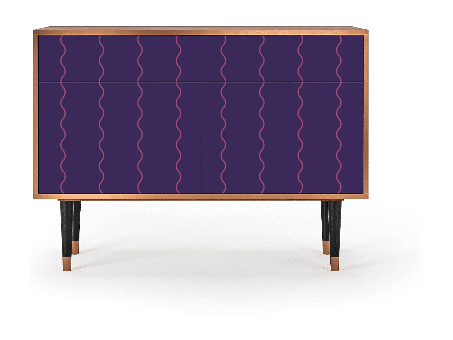 Buffet - 115x85x48 cm - BS4 - Grape Maccaroni, Noyer