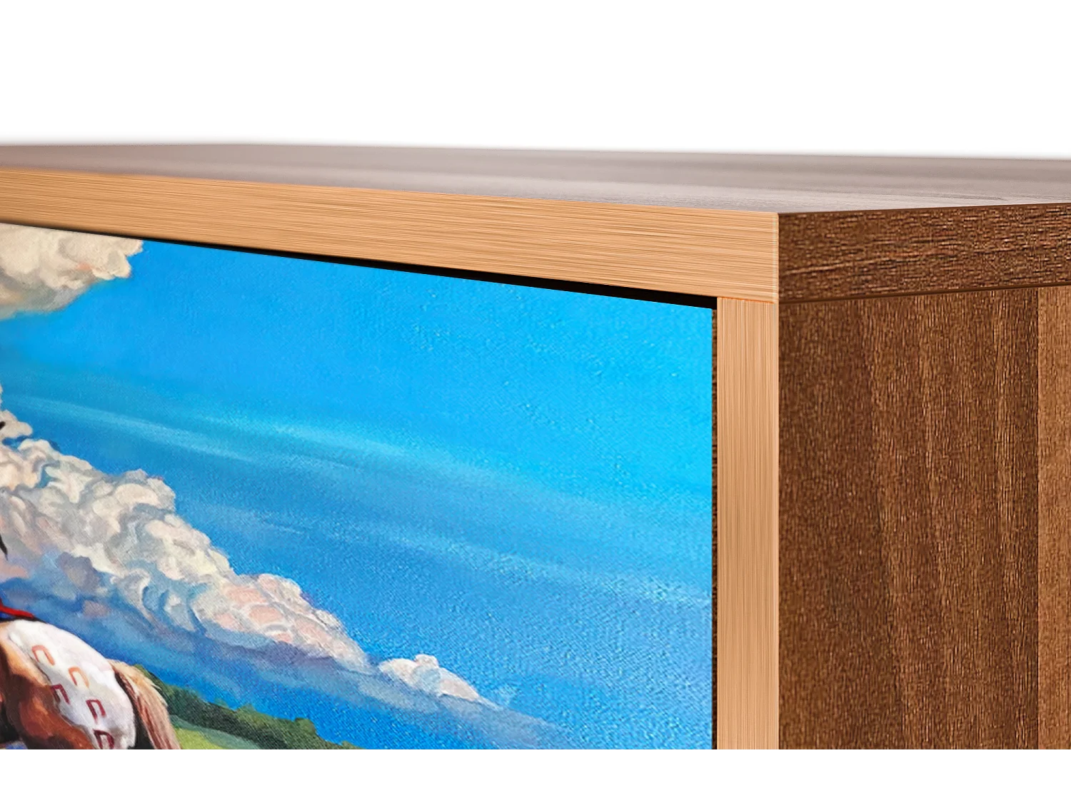 Kredens - 115х84х41 cm - S3 - Thunderheads by Dean, Orzech