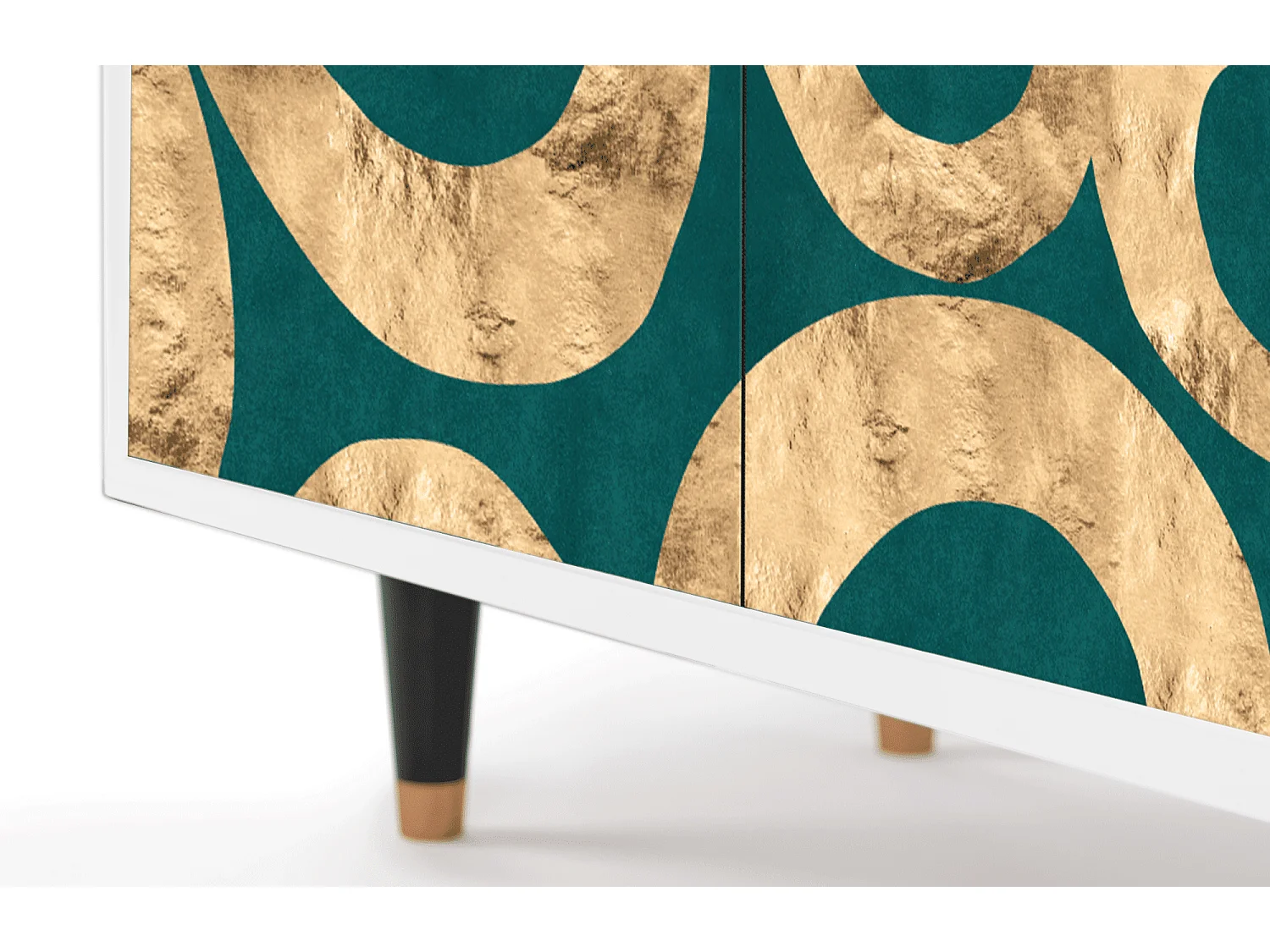 Sideboard - 94x96x48 cm - BS3 - Zircon Sphere, Weiß