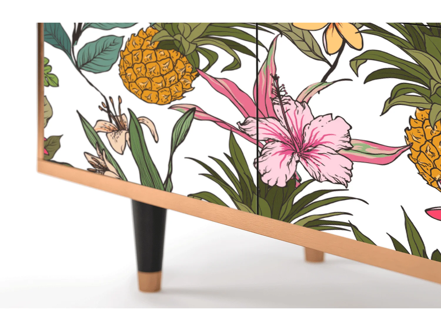 Buffet - 94x96x48 cm - BS3 - Estival Fruit, Noyer