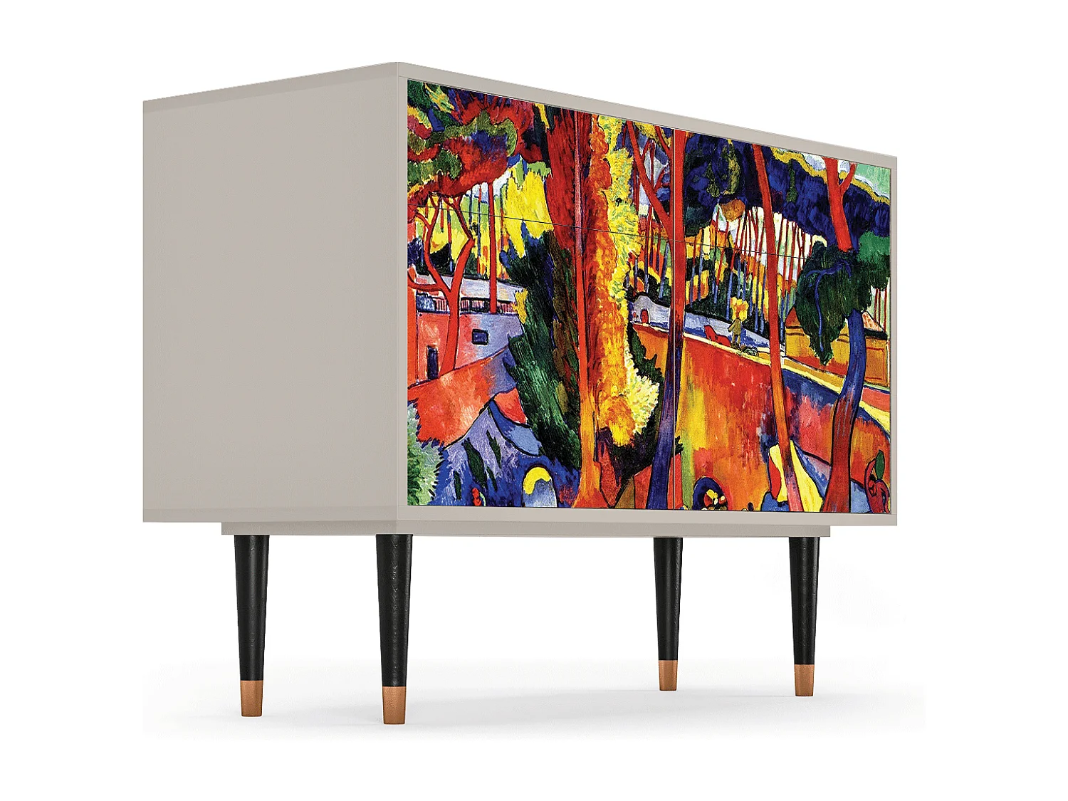 Credenza - 115x85x48 cm - BS4 - The Turning Road, Sabbia