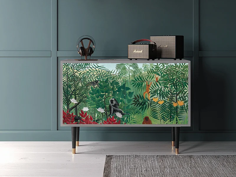 Buffet - 115x85x48 cm - BS4 - Jungles in Paris, Gris