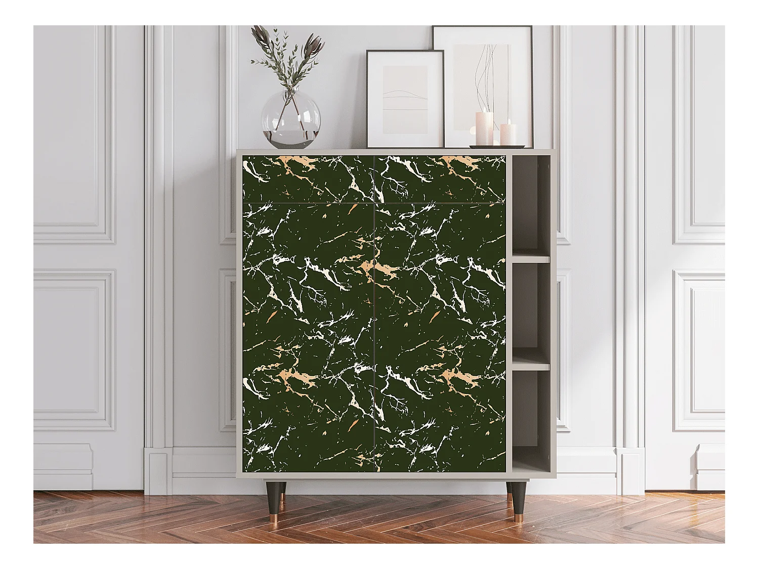 Credenza - 96х110х41 cm - BS6 - Amazon Forest, Sabbia