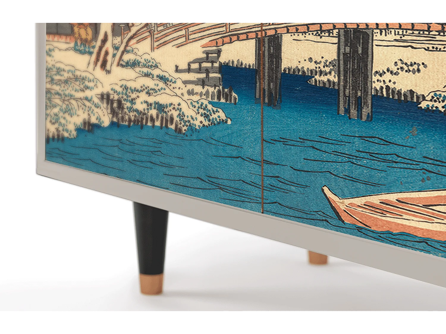 Dressoir - 94x96x48 cm - BS3 - Katabira River, Zand