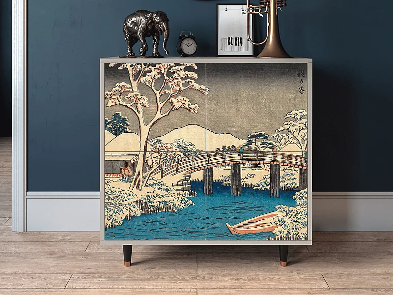 Credenza - 94x96x48 cm - BS3 - Katabira River, Sabbia