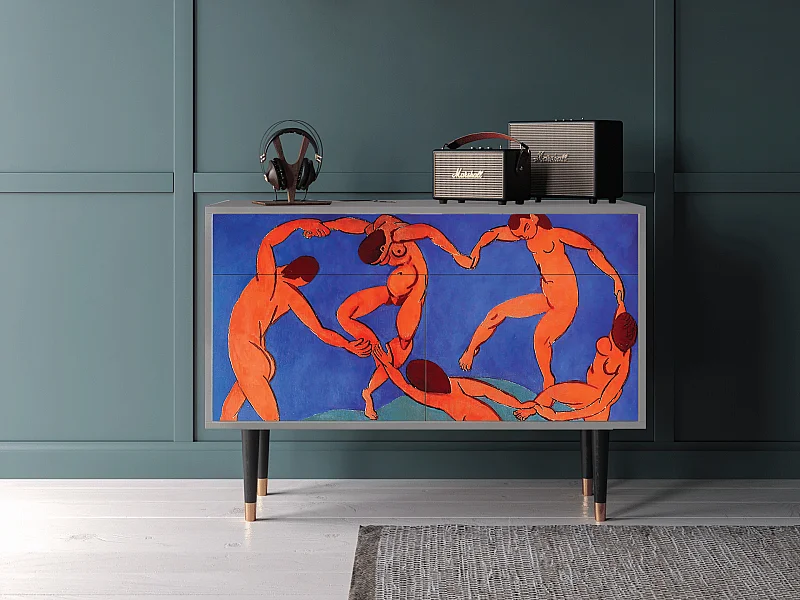 Sideboard - 115x85x48 cm - BS4 - The Dance by Matisse , Grau