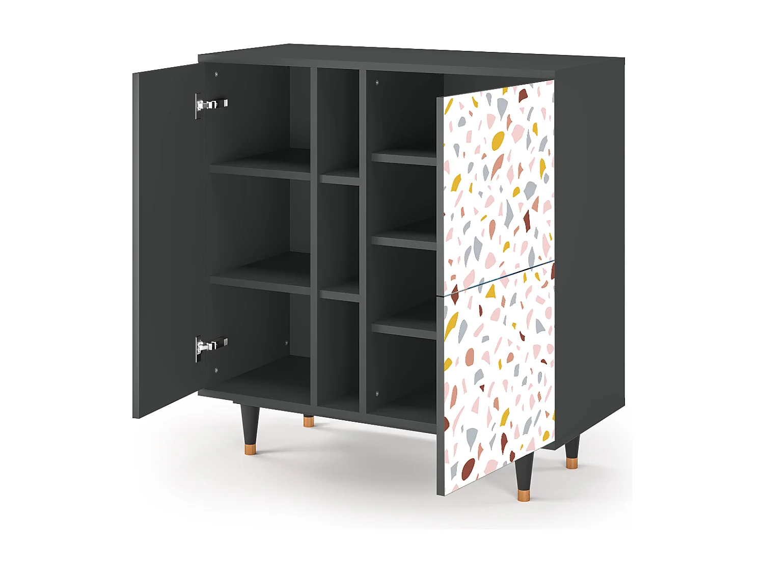 Buffet - 94х96х41 cm - BS5 - Marmelade Cheese, Anthracite