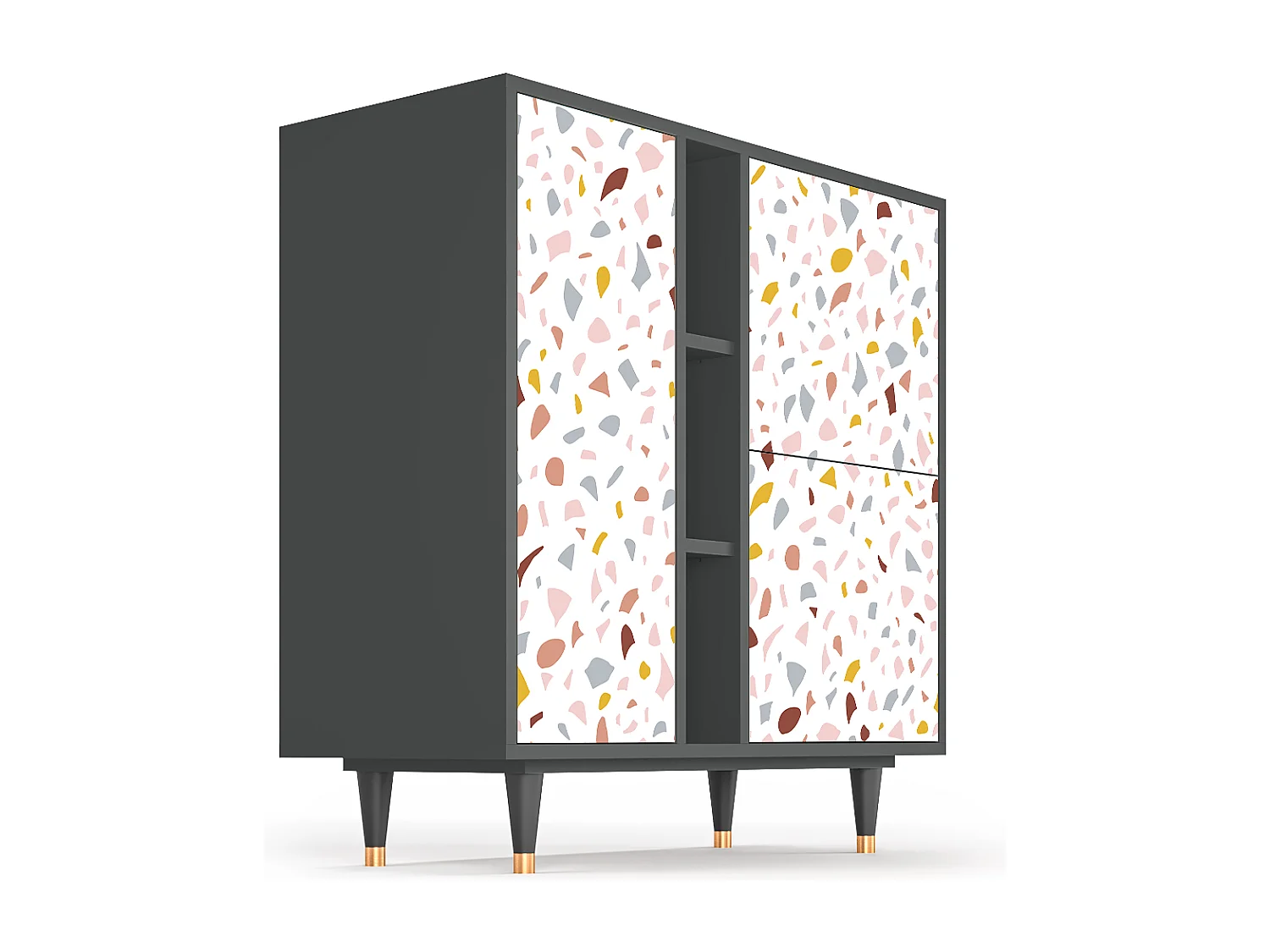 Buffet - 94х96х41 cm - BS5 - Marmelade Cheese, Anthracite