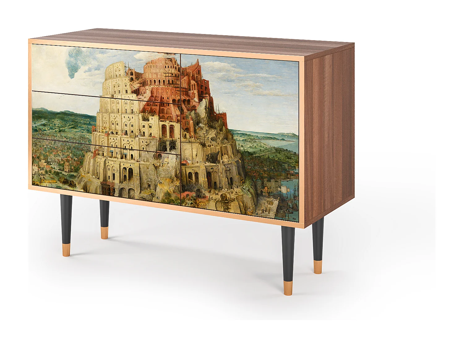 Buffet - 115х84х41 cm - S3 - Elder The Tower, Noyer