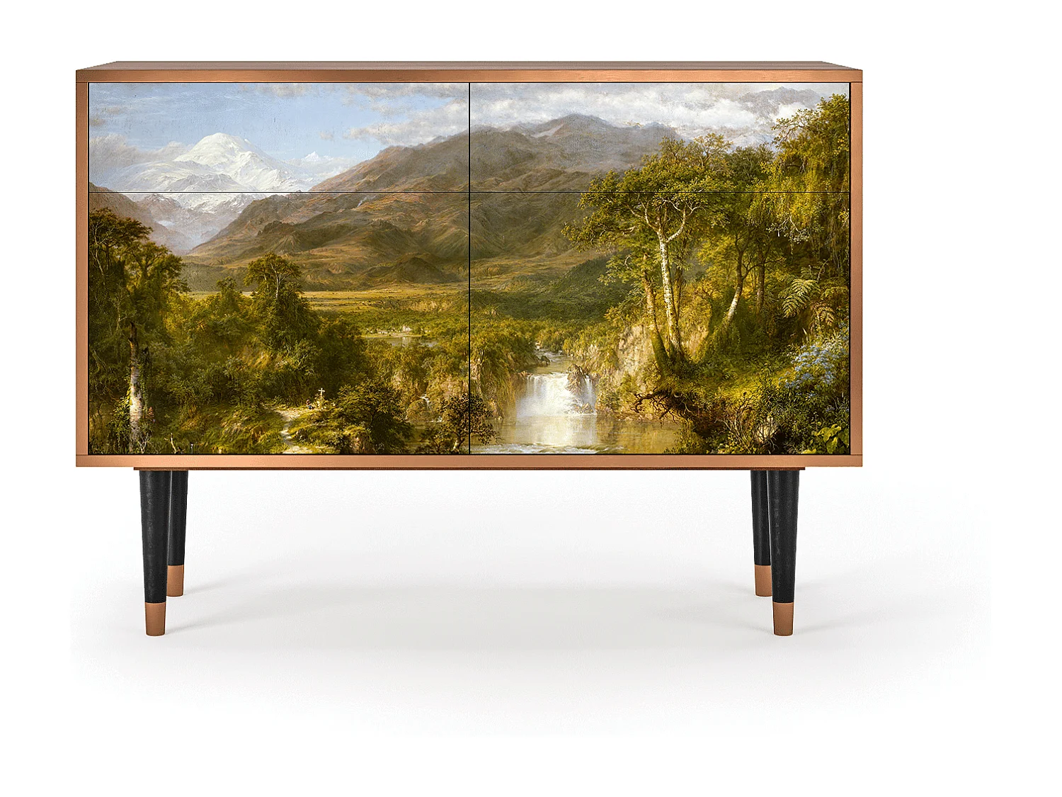 Buffet - 115x85x48 cm - BS4 - The Heart of the Andes , Noyer