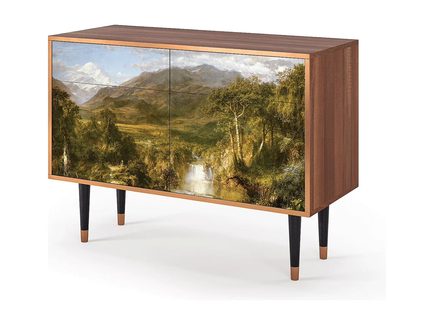 Buffet - 115x85x48 cm - BS4 - The Heart of the Andes , Noyer