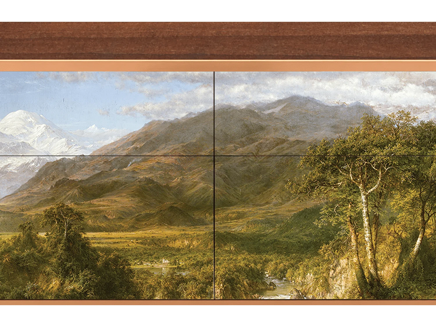 Buffet - 115x85x48 cm - BS4 - The Heart of the Andes , Noyer