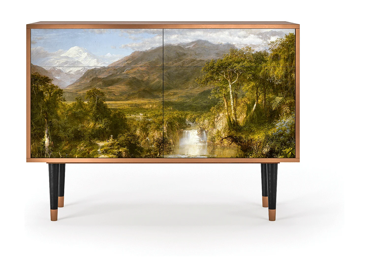 Buffet - 115x85x48 cm - BS4 - The Heart of the Andes , Noyer