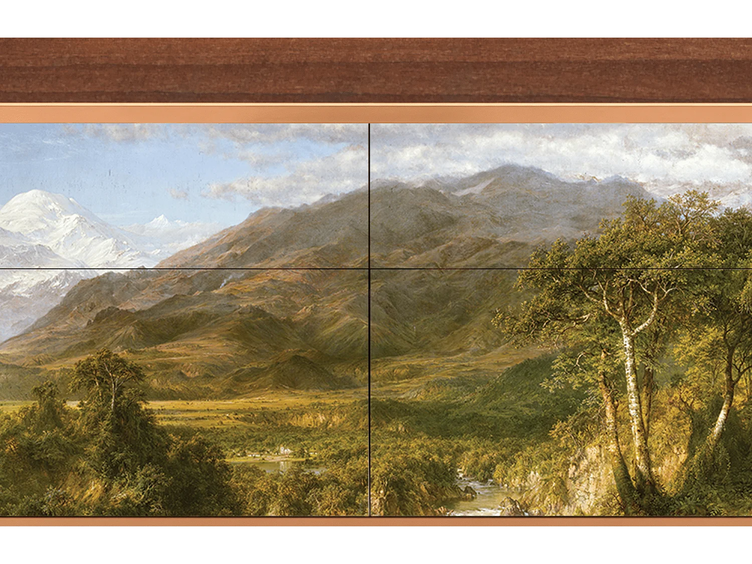 Buffet - 115x85x48 cm - BS4 - The Heart of the Andes , Noyer