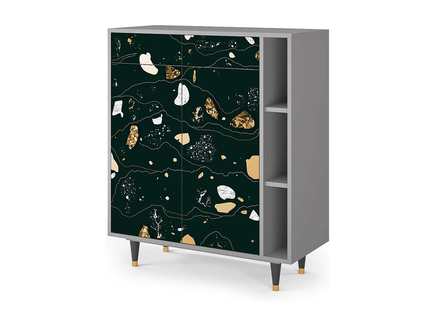 Buffet - 96х110х41 cm - BS6 - Space Rocks, Gris