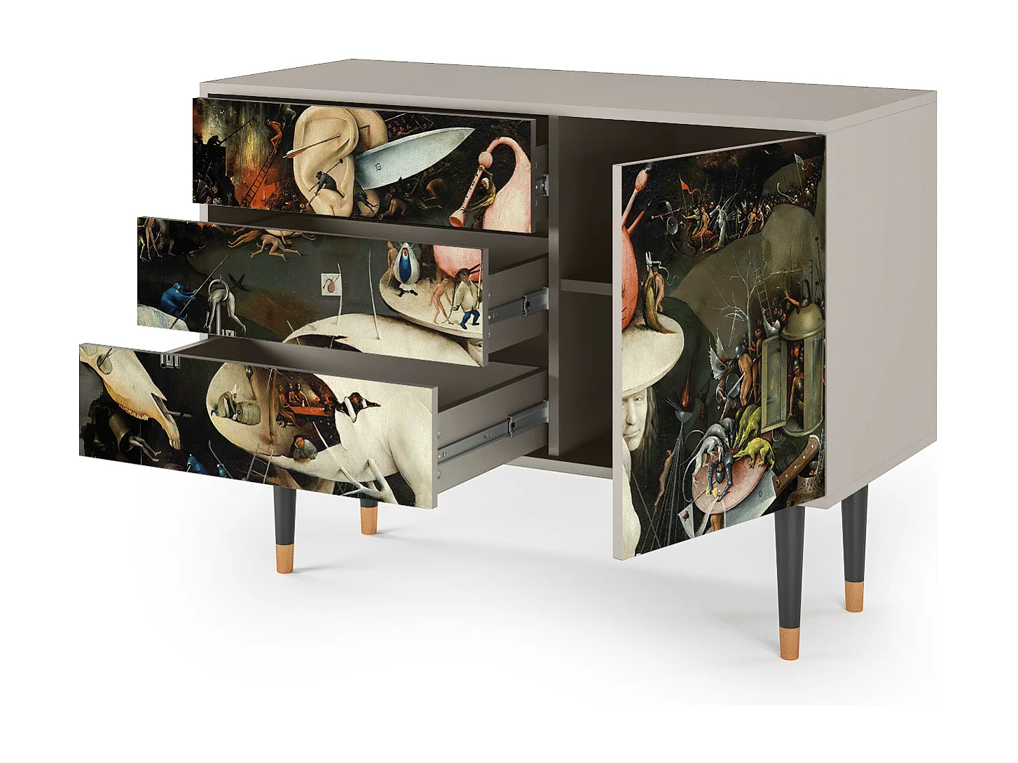 Buffet - 115х84х41 cm - S3 - The Garden 2, Sable