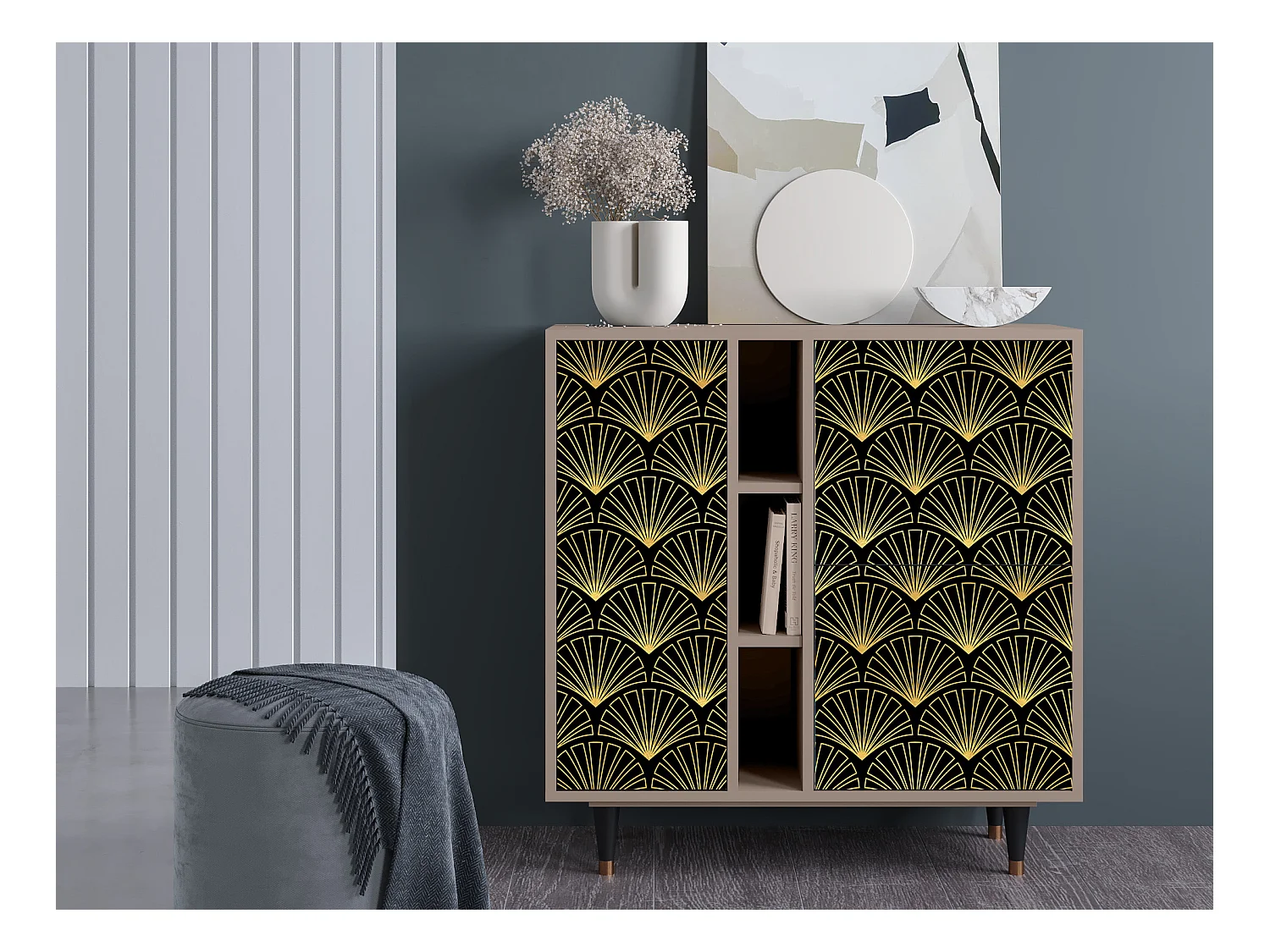 Credenza - 94х96х41 cm - BS5 - Bird of Juno, Latte