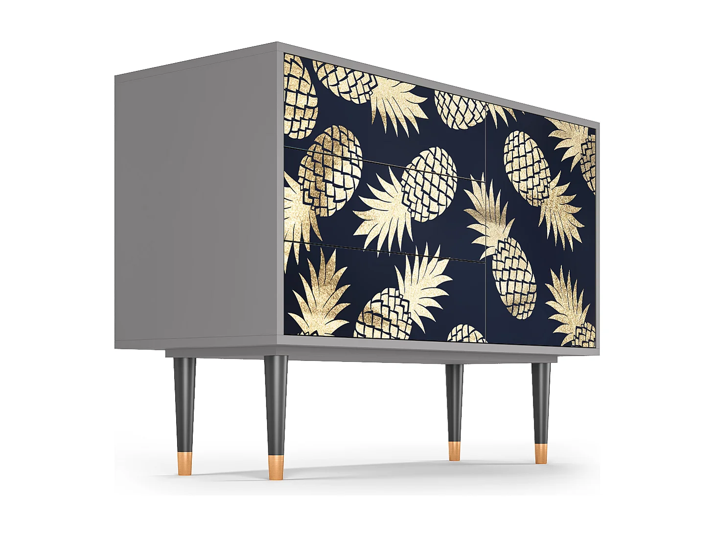 Buffet - 115х84х41 cm - S3 - Sunny Pineaple, Gris