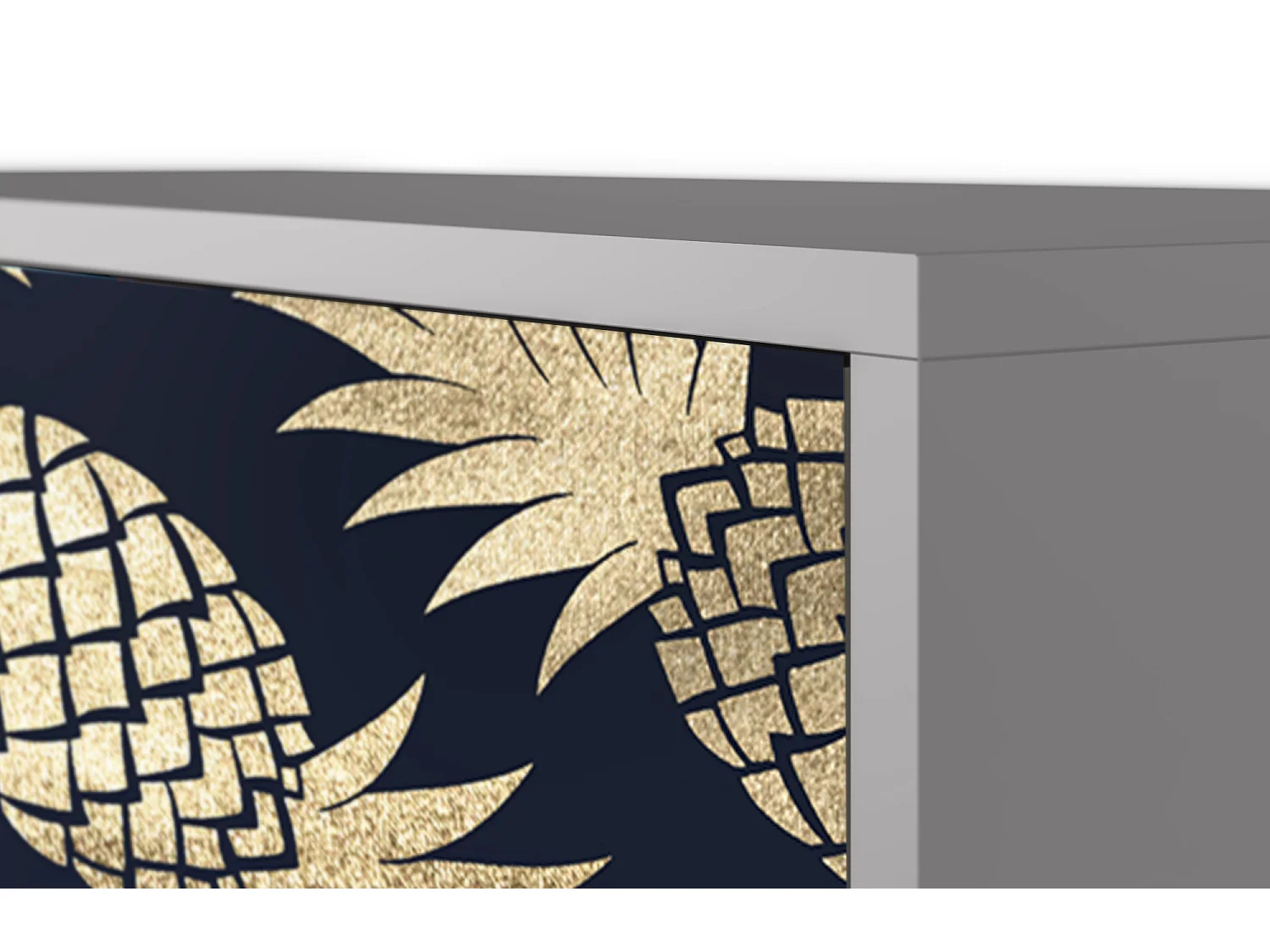 Sideboard - 115х84х41 cm - S3 - Sunny Pineaple, Grau