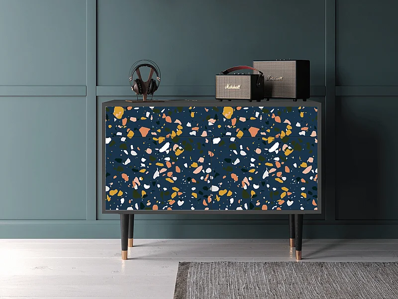 Sideboard - 115x85x48 cm - BS4 - Night Sky Langhterns, Anthrazit