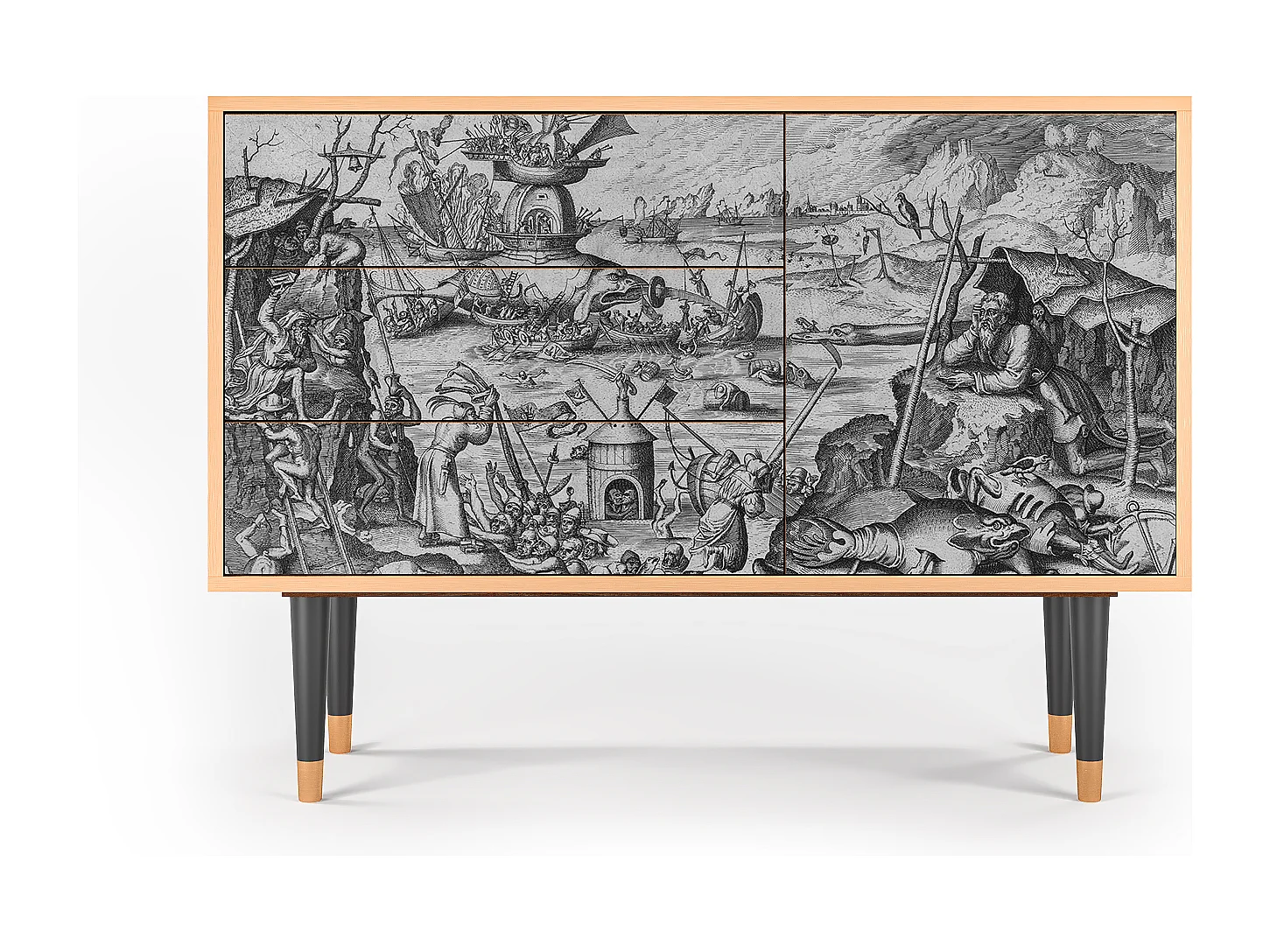 Credenza - 115х84х41 cm - S3 - The Temptation, Noce