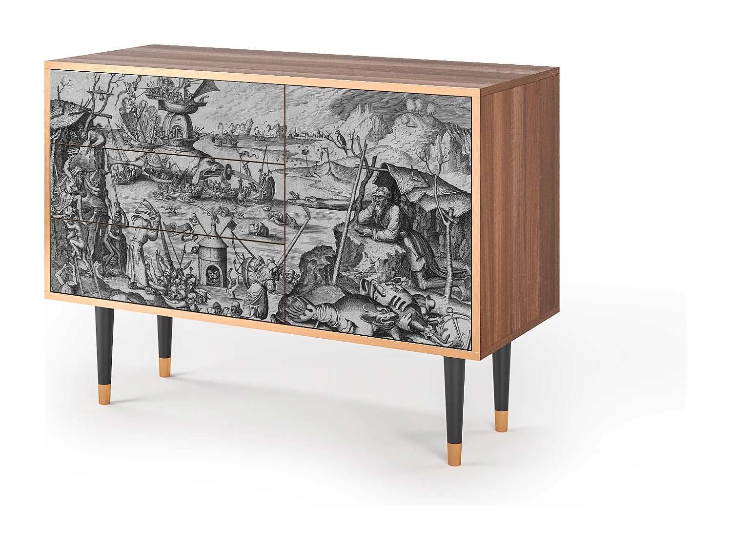 Credenza - 115х84х41 cm - S3 - The Temptation, Noce