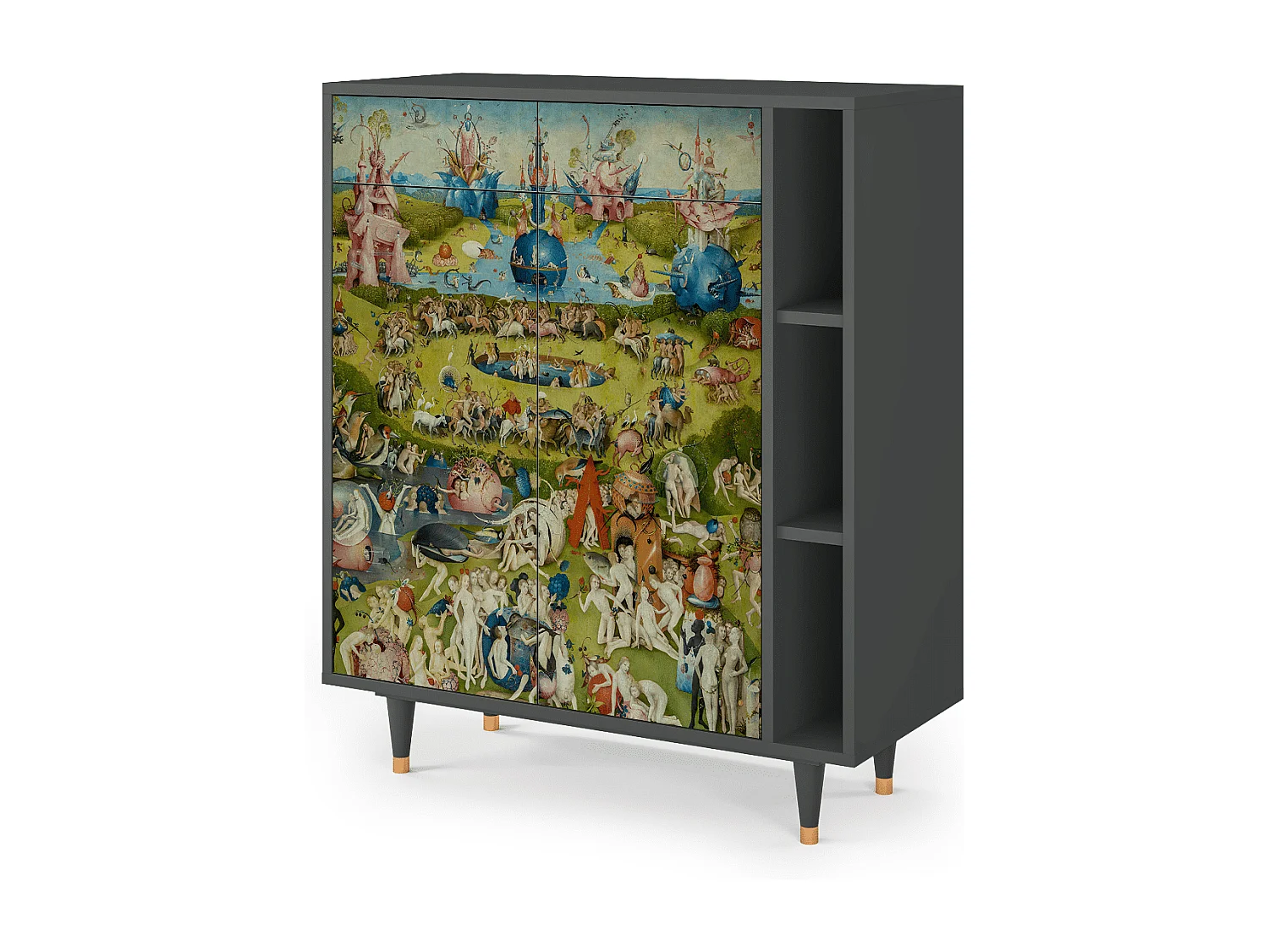 Dressoir - 96х110х41 cm - BS6 - The Garden 2 by Bosch, Antraciet
